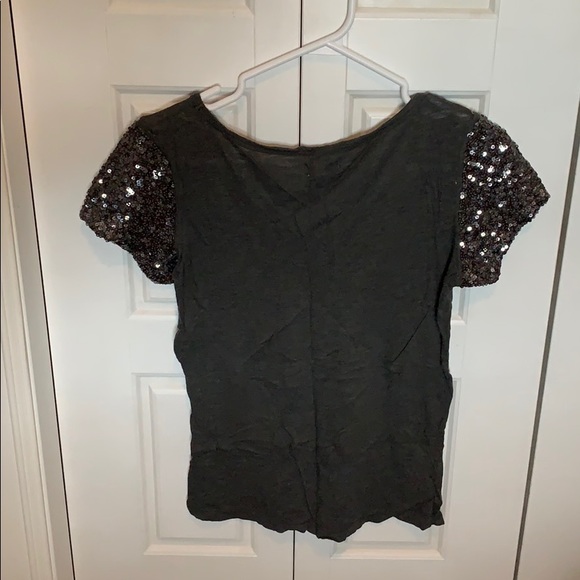 Aerie sequins sleeve tee - Picture 4 of 4